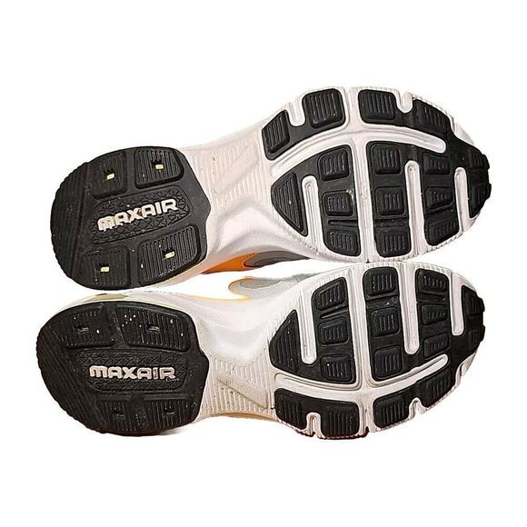 Nike Air Max Run Lite 5 Women’s Gray Orange Running Shoes Size 6.5 #631664-006 - Picture 8 of 10